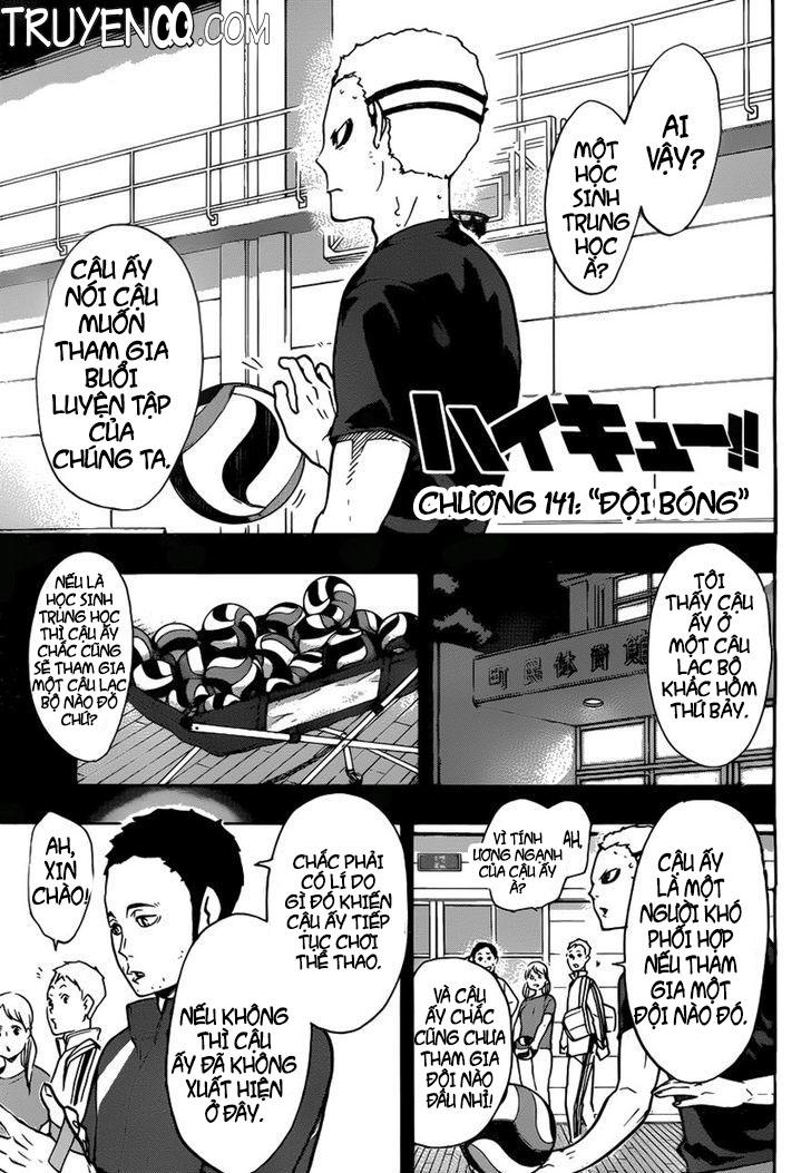 Haikyuu Chapter 141 - Trang 2