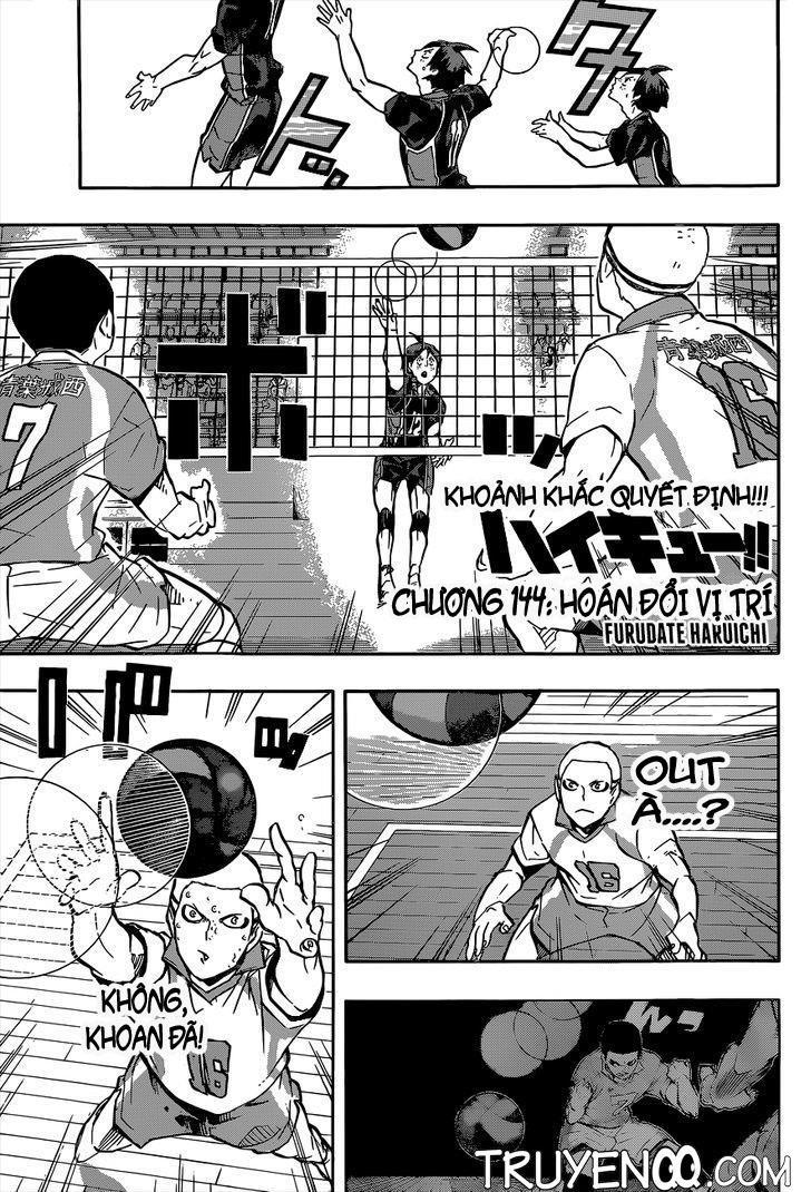 Haikyuu Chapter 144 - Trang 2