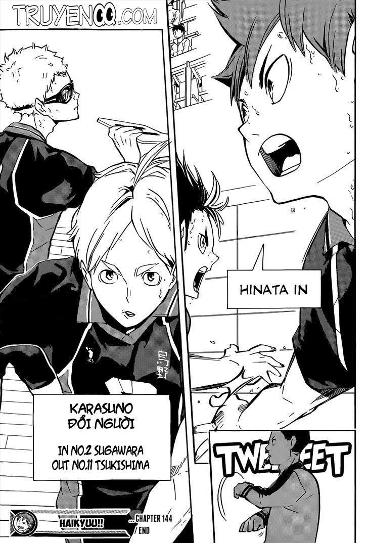 Haikyuu Chapter 144 - Trang 2