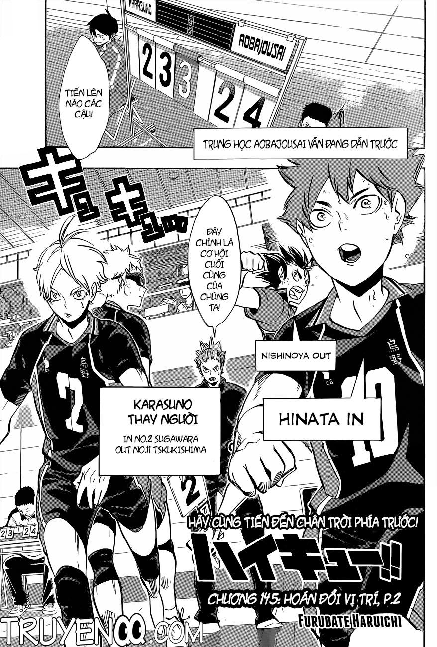 Haikyuu Chapter 145 - Trang 2