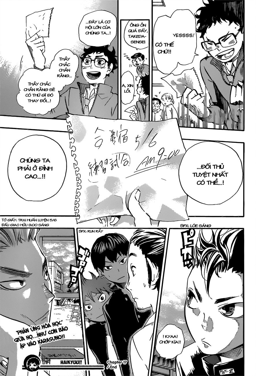Haikyuu Chapter 17 - Trang 2