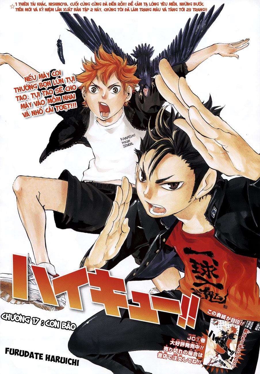 Haikyuu Chapter 17 - Trang 2