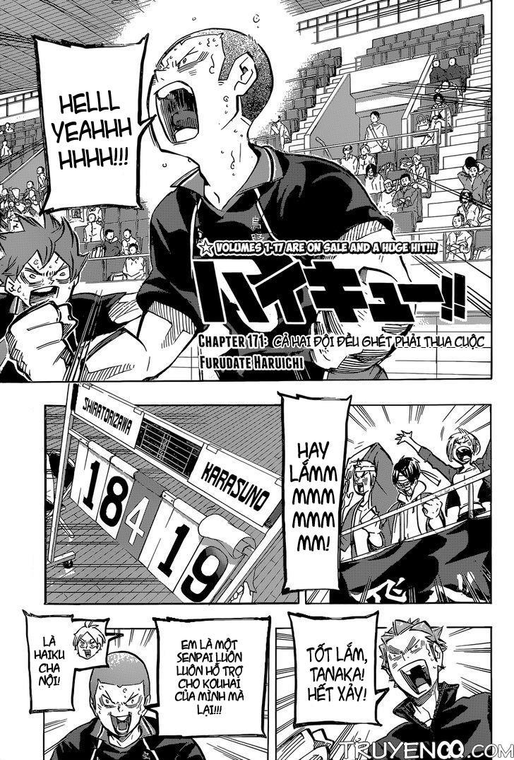 Haikyuu Chapter 171 - Trang 2