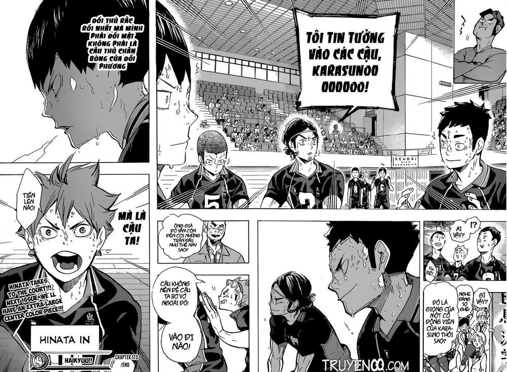 Haikyuu Chapter 173 - Trang 2