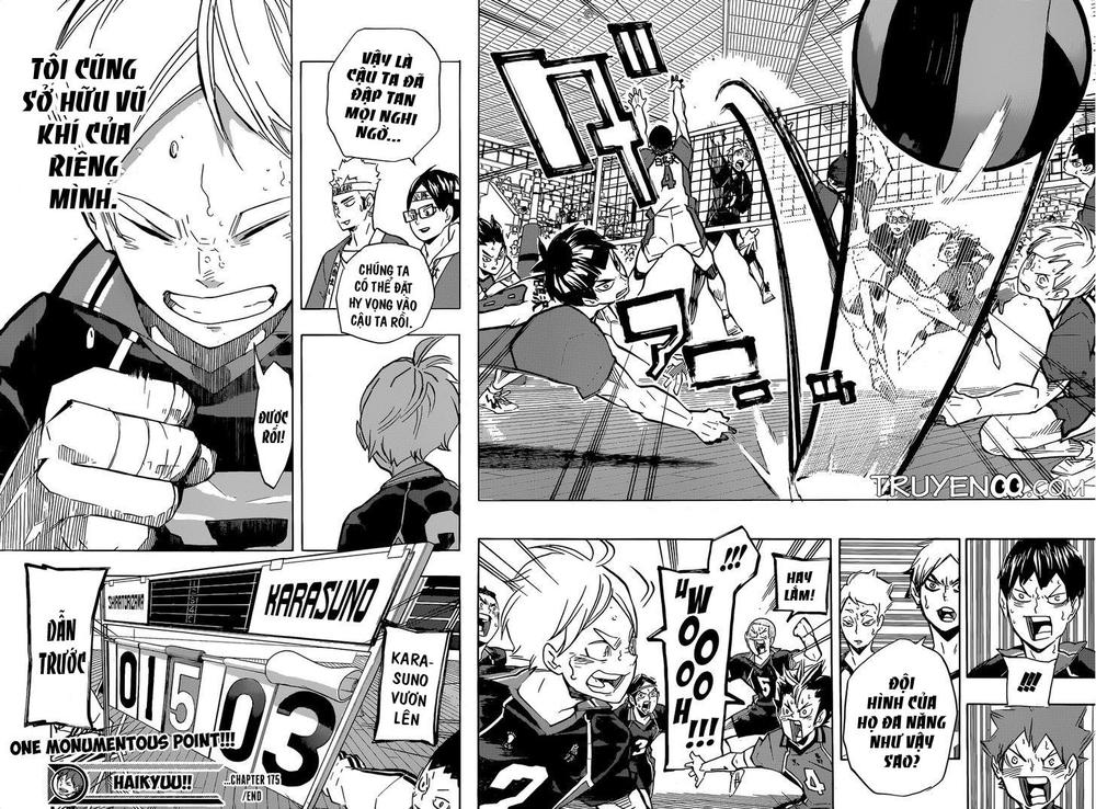 Haikyuu Chapter 175 - Trang 2