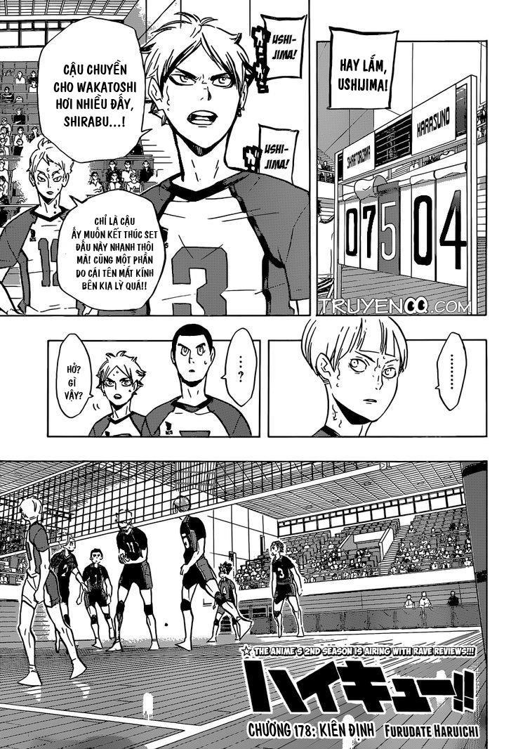 Haikyuu Chapter 178 - Trang 2