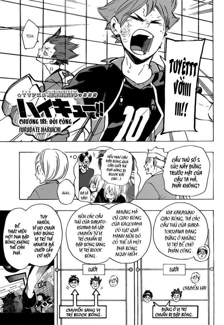 Haikyuu Chapter 181 - Trang 2