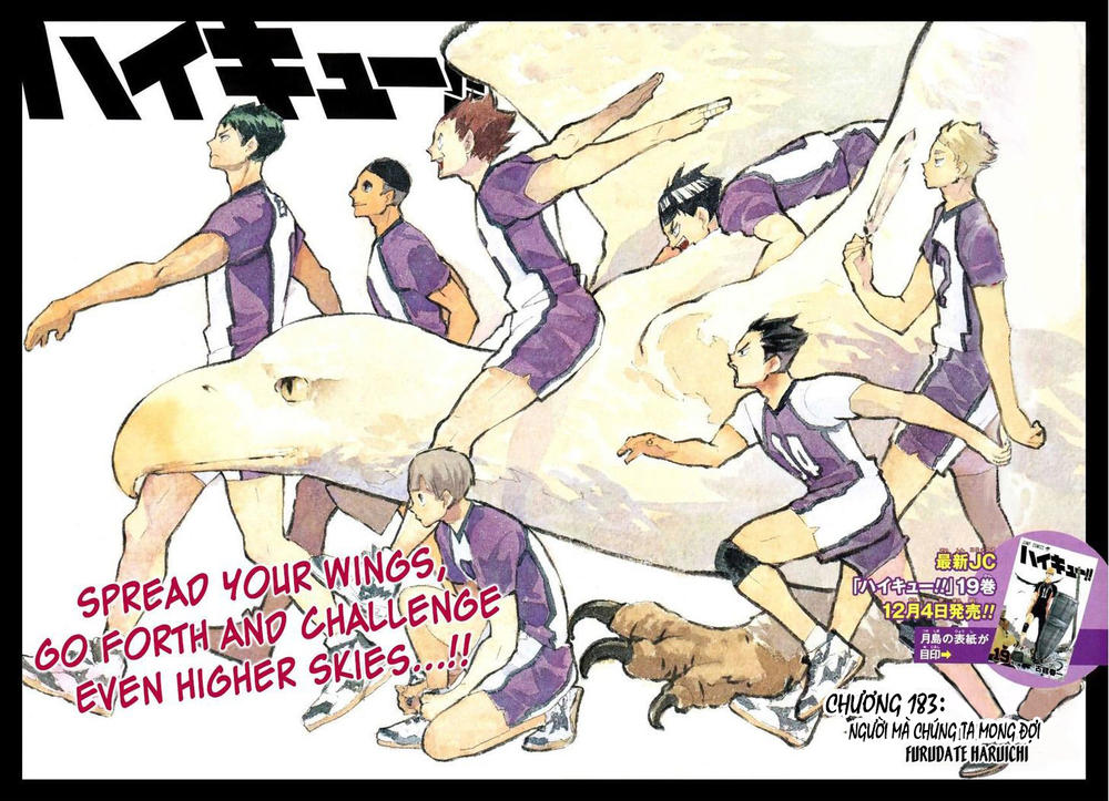 Haikyuu Chapter 183 - Trang 2