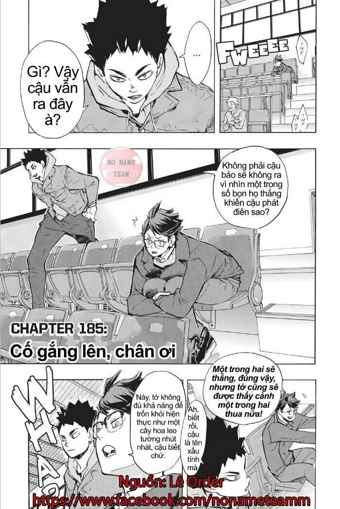 Haikyuu Chapter 185 - Trang 2