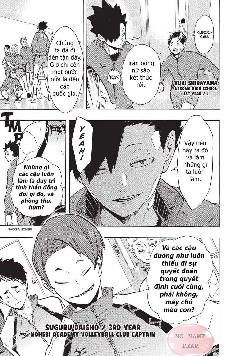 Haikyuu Chapter 190 - Trang 2