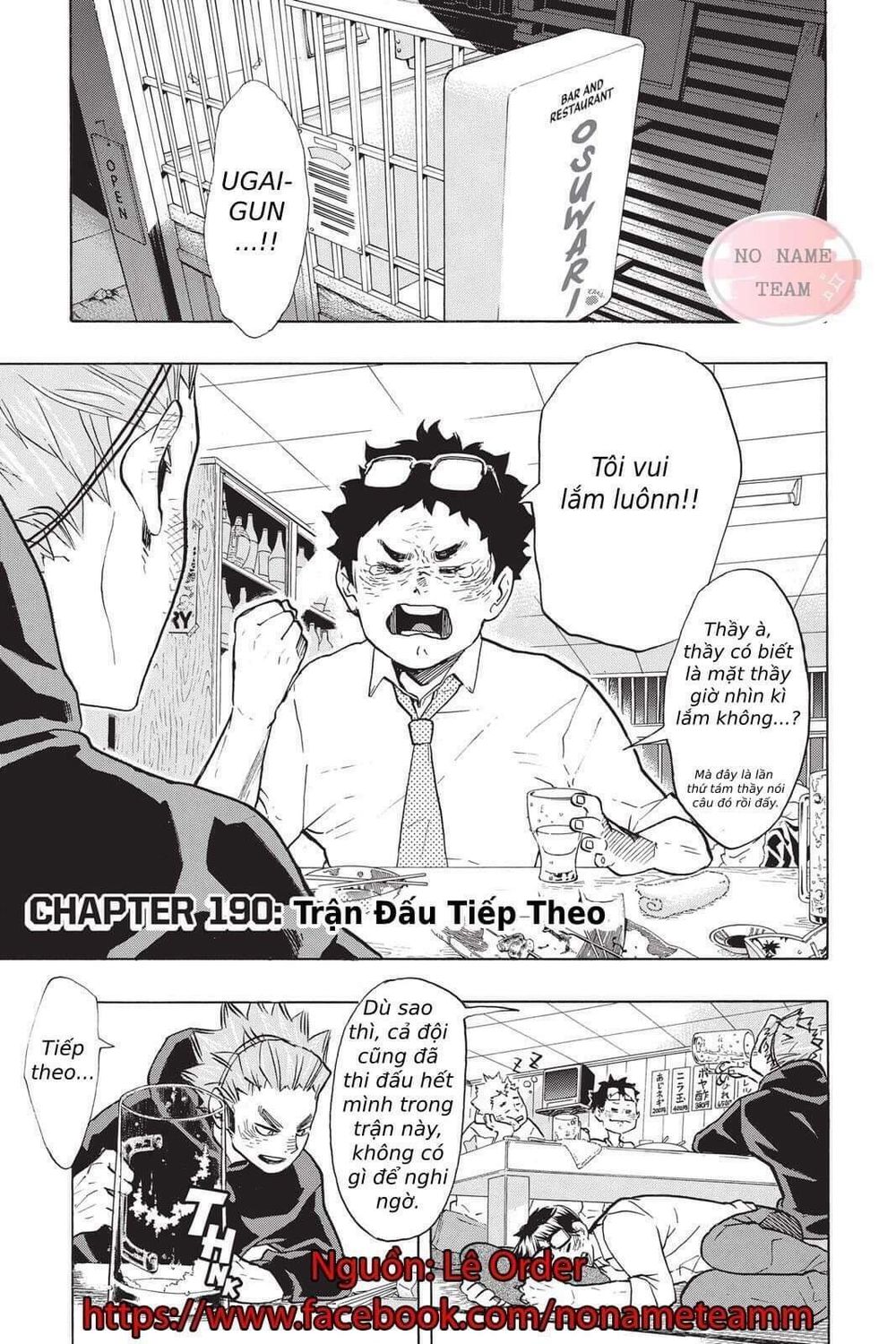 Haikyuu Chapter 190 - Trang 2