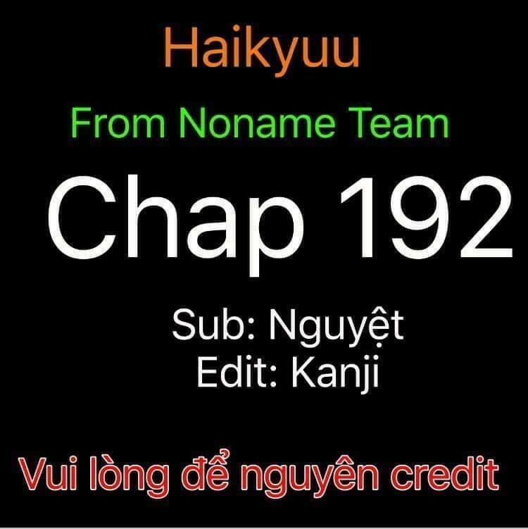Haikyuu Chapter 192 - Trang 2