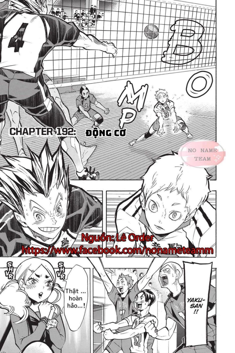 Haikyuu Chapter 192 - Trang 2