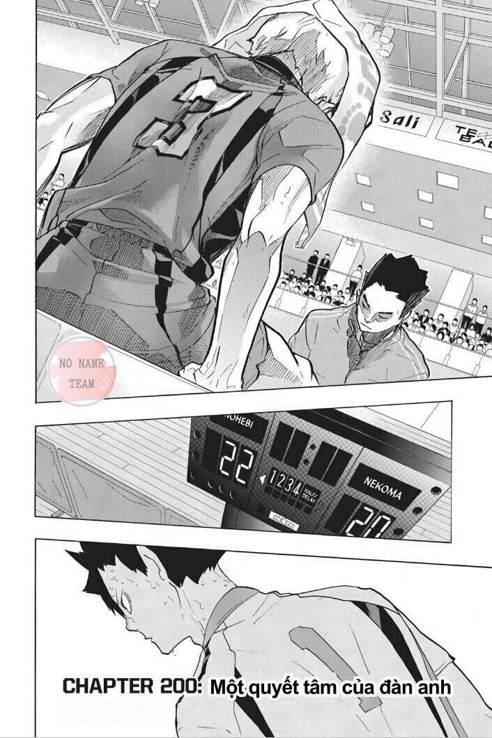 Haikyuu Chapter 200 - Trang 2