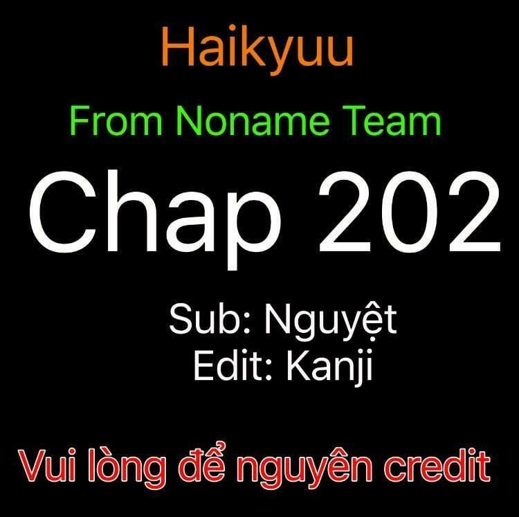 Haikyuu Chapter 202 - Trang 2