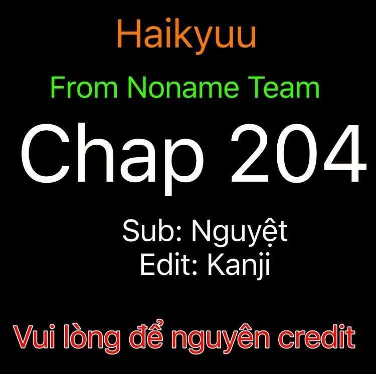 Haikyuu Chapter 204 - Trang 2