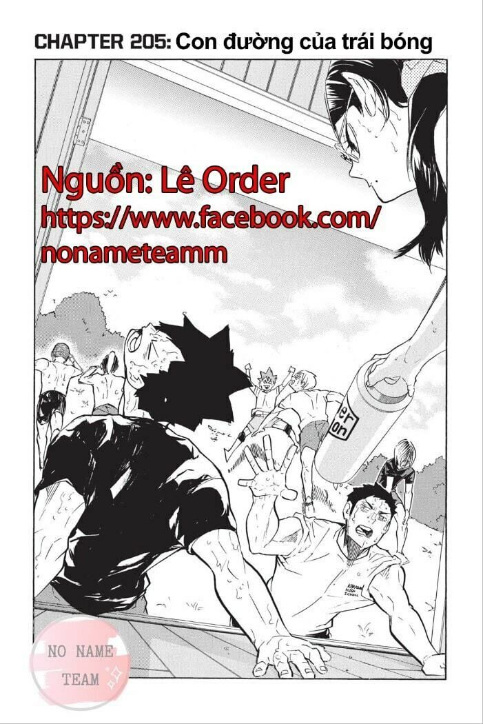 Haikyuu Chapter 205 - Trang 2