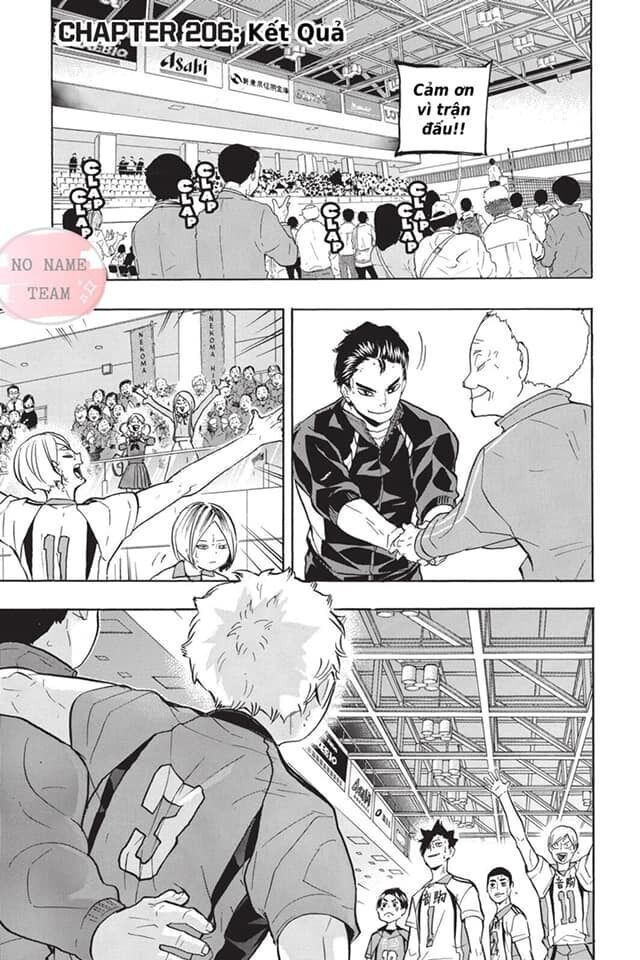 Haikyuu Chapter 206 - Trang 2