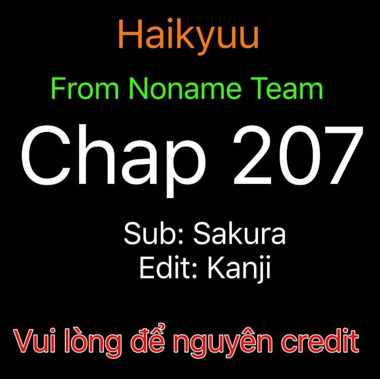 Haikyuu Chapter 207 - Trang 2
