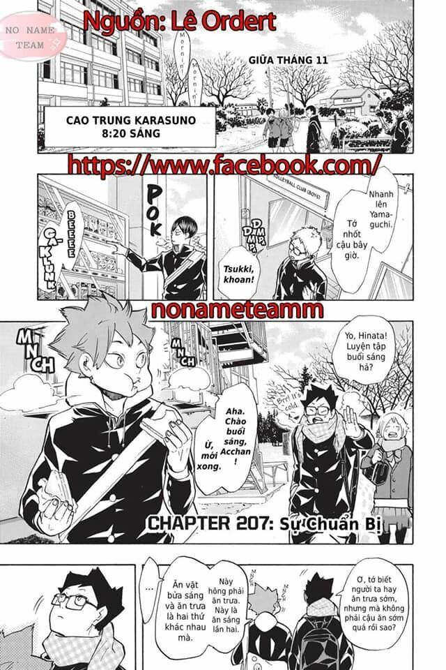 Haikyuu Chapter 207 - Trang 2