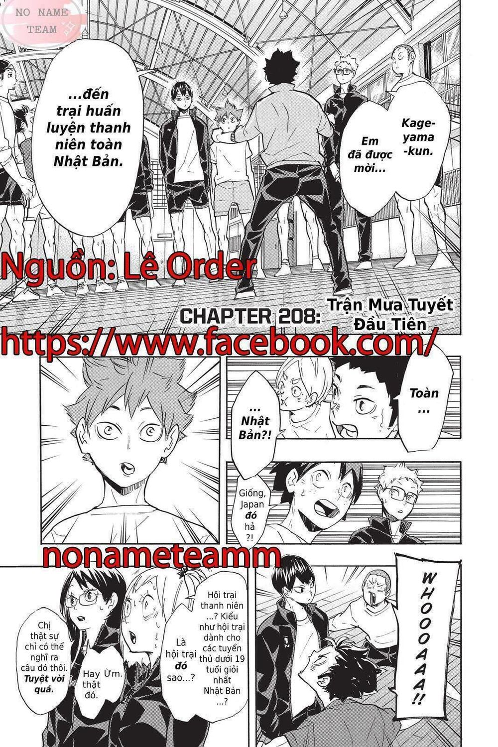 Haikyuu Chapter 208 - Trang 2