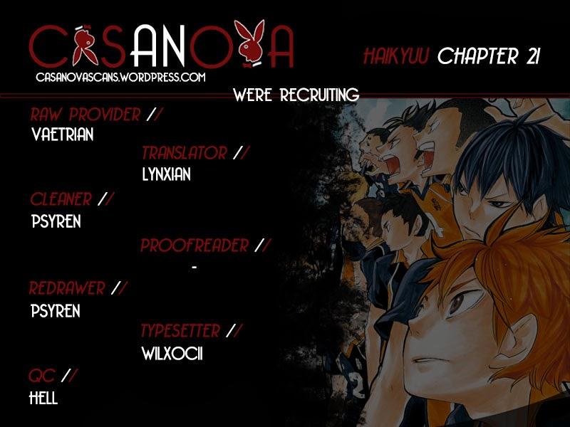 Haikyuu Chapter 21 - Trang 2