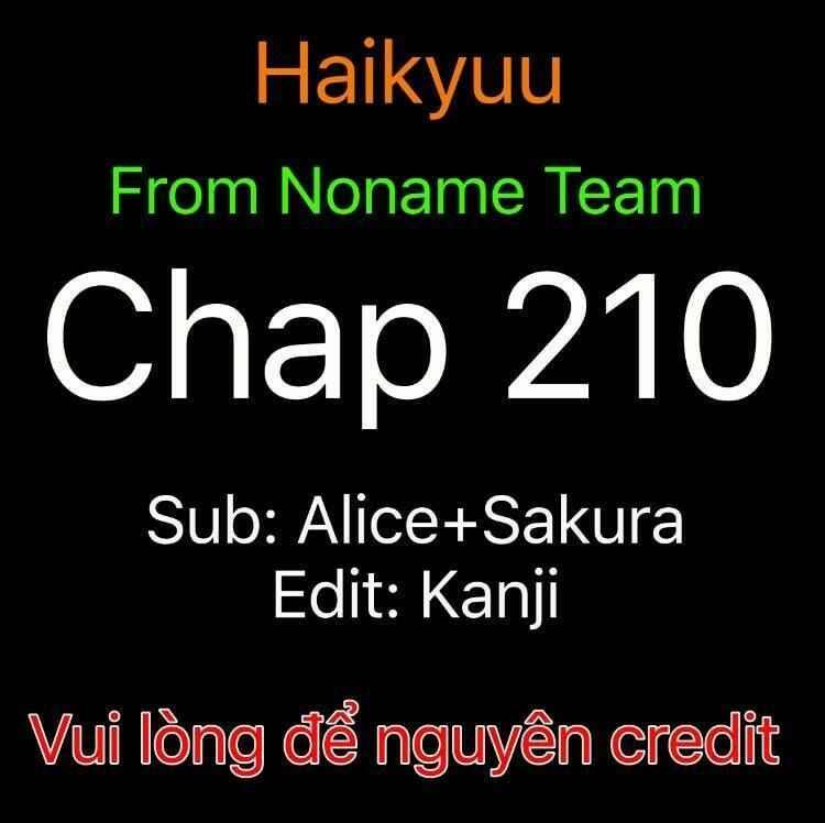 Haikyuu Chapter 210 - Trang 2