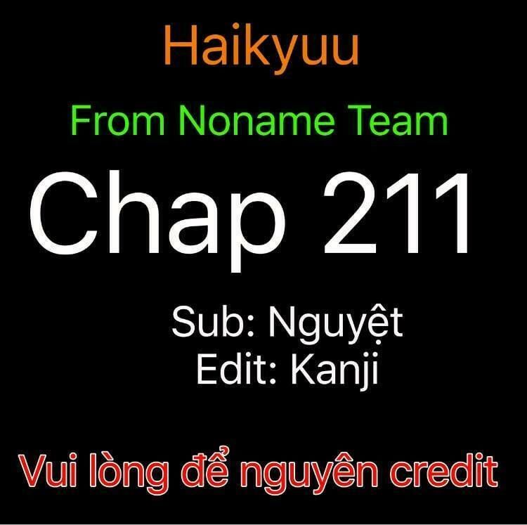 Haikyuu Chapter 211 - Trang 2