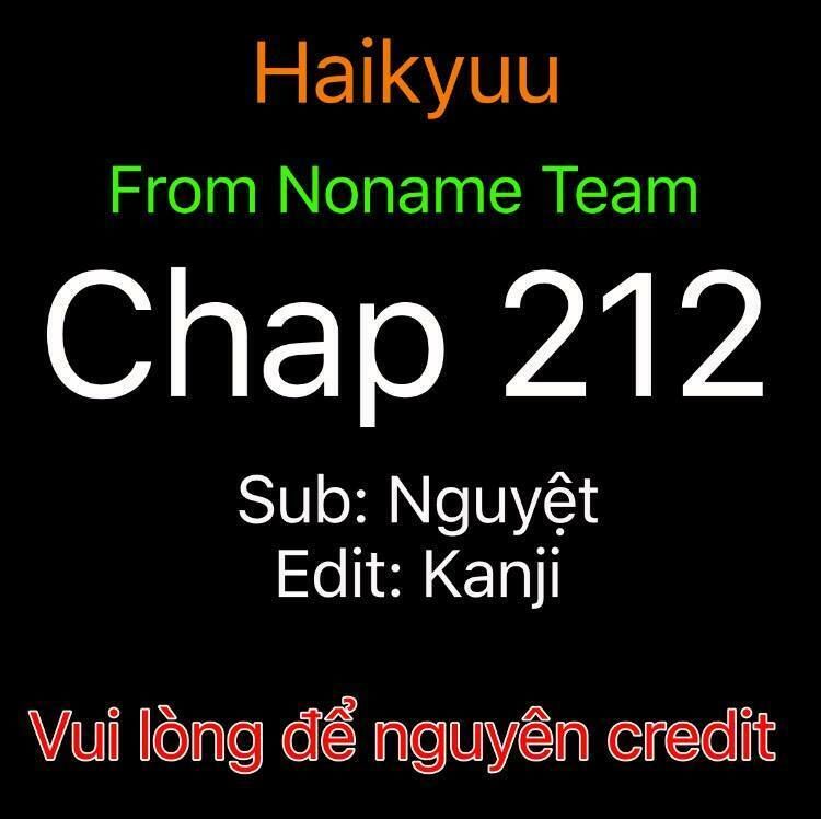Haikyuu Chapter 212 - Trang 2