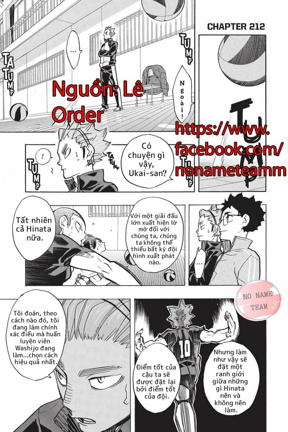 Haikyuu Chapter 212 - Trang 2