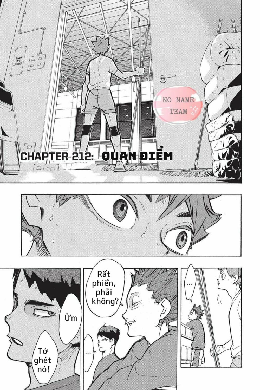 Haikyuu Chapter 212 - Trang 2