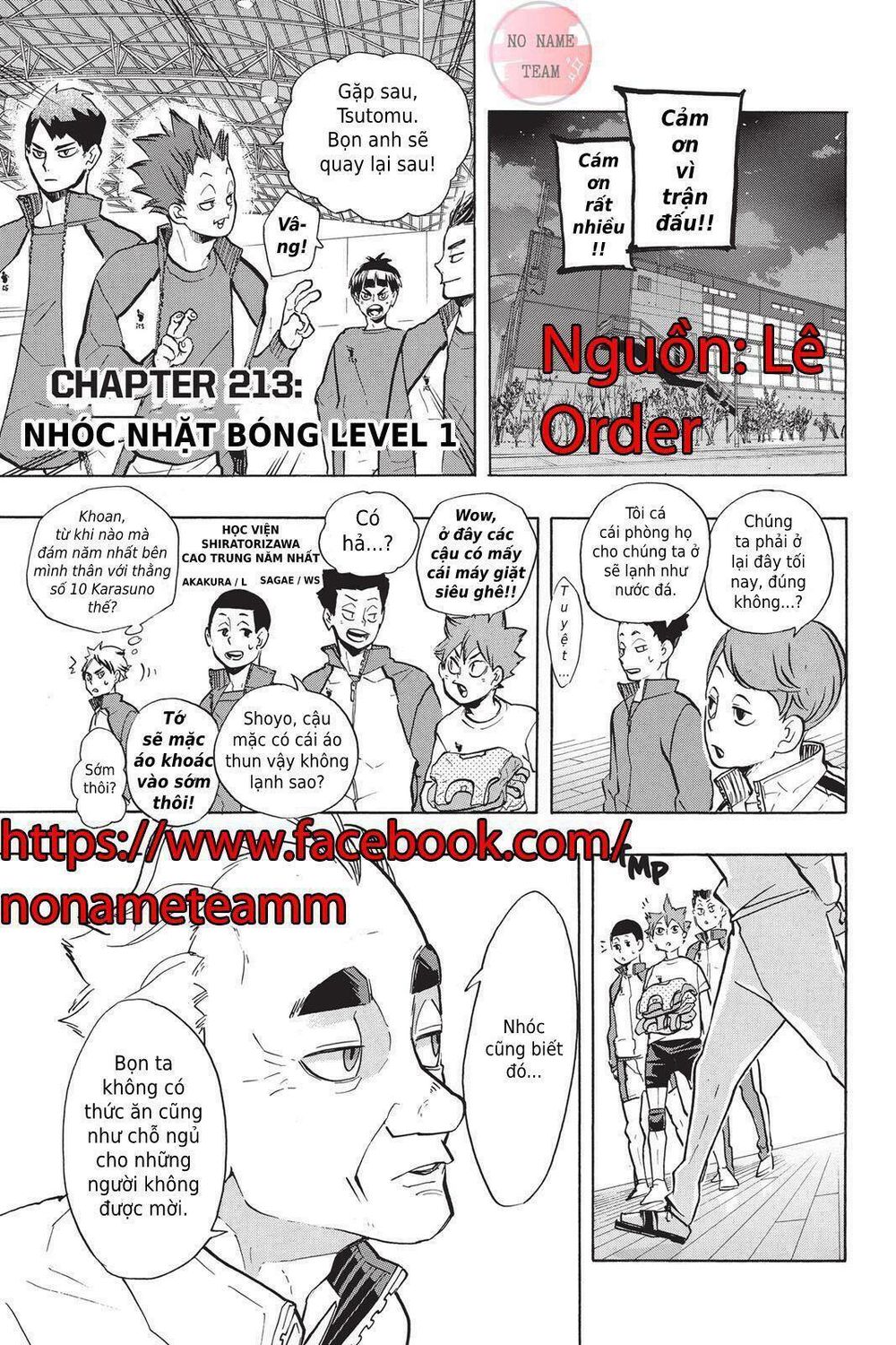 Haikyuu Chapter 213 - Trang 2