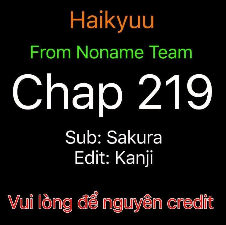 Haikyuu Chapter 219 - Trang 2