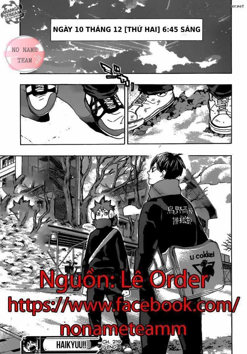 Haikyuu Chapter 219 - Trang 2