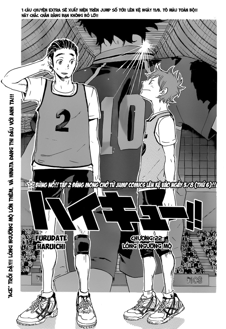 Haikyuu Chapter 22 - Trang 2