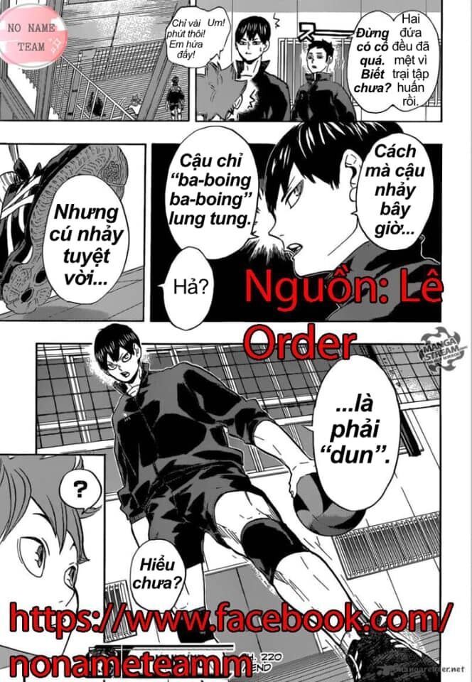Haikyuu Chapter 220 - Trang 2