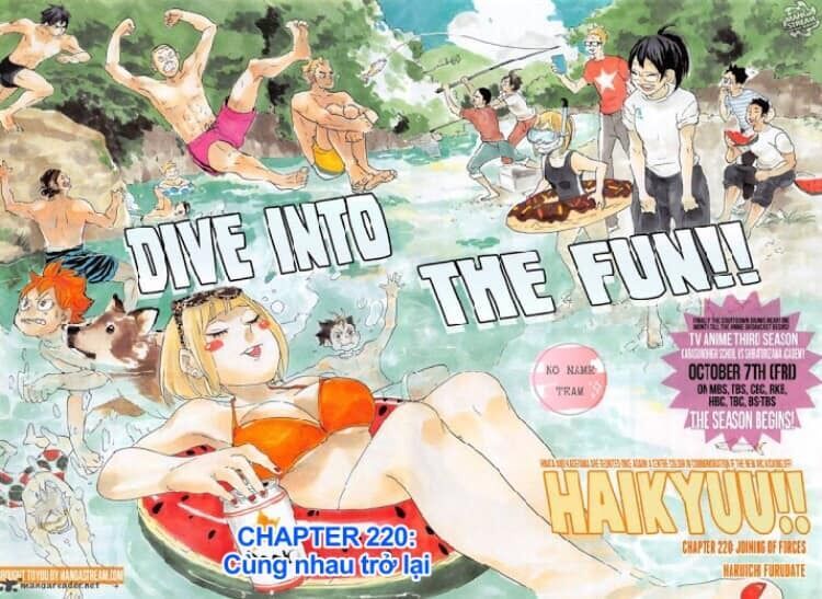 Haikyuu Chapter 220 - Trang 2
