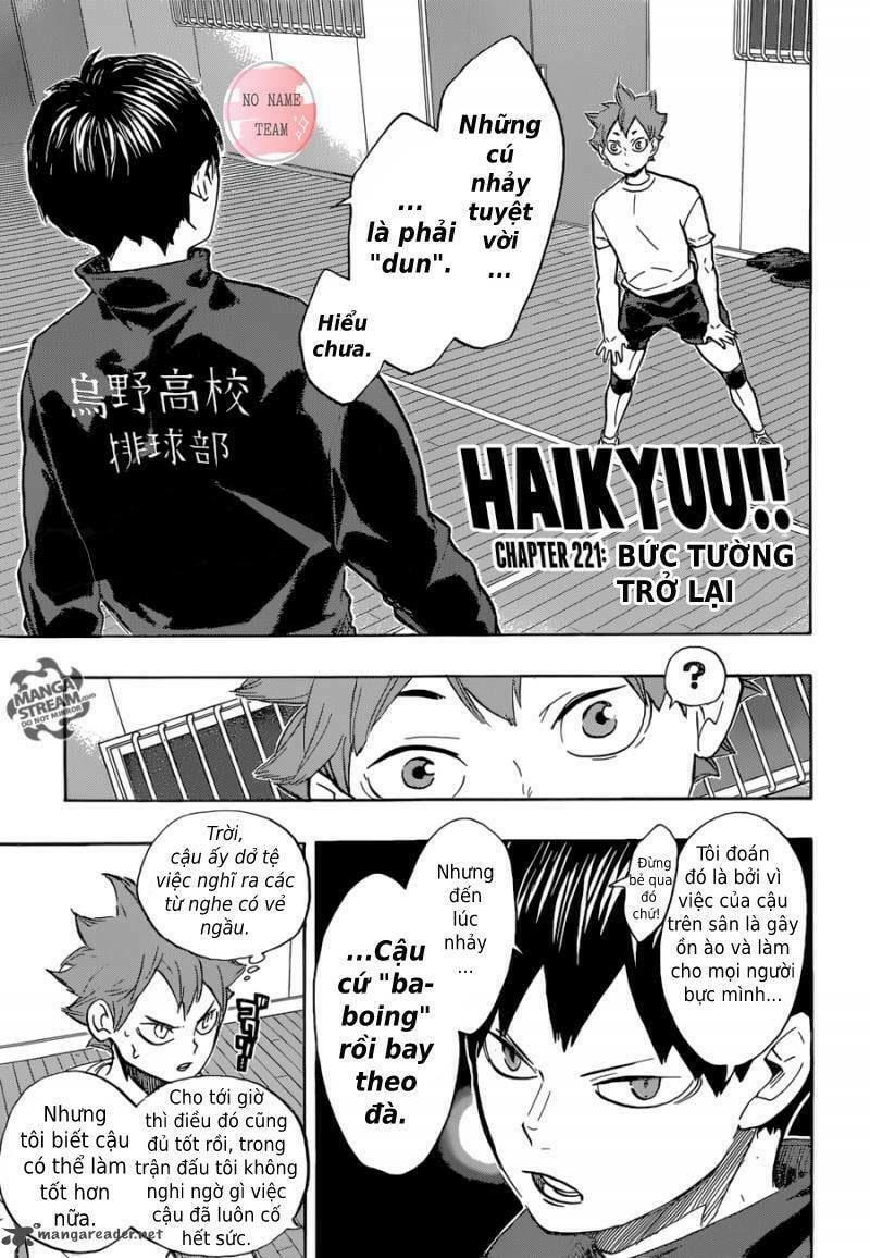 Haikyuu Chapter 221 - Trang 2