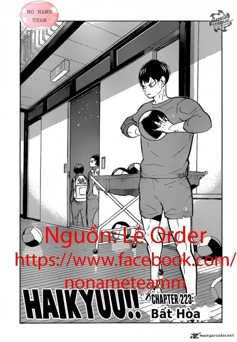 Haikyuu Chapter 223 - Trang 2