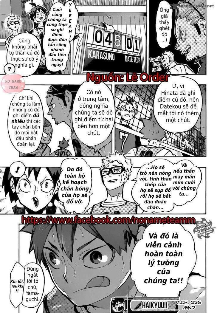 Haikyuu Chapter 226 - Trang 2