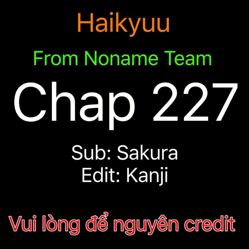 Haikyuu Chapter 227 - Trang 2