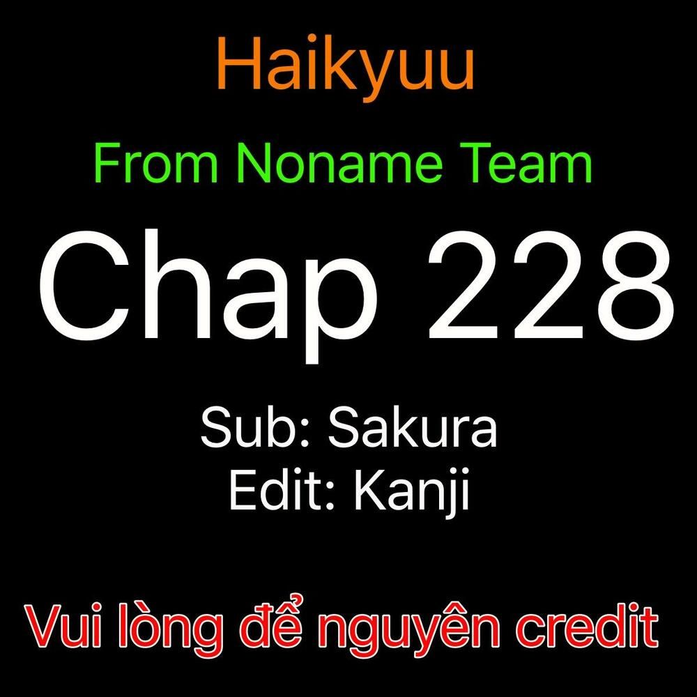 Haikyuu Chapter 227 - Trang 2
