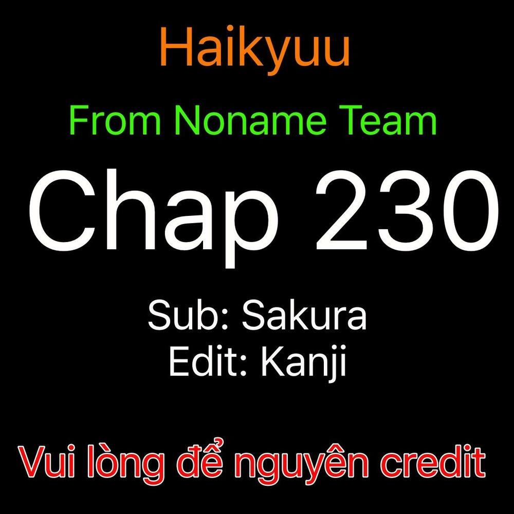 Haikyuu Chapter 227 - Trang 2