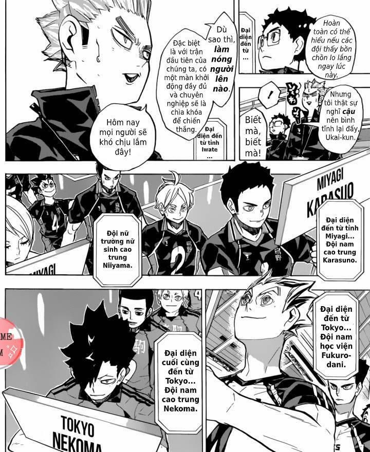 Haikyuu Chapter 227 - Trang 2