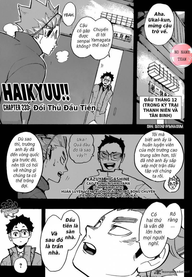 Haikyuu Chapter 232 - Trang 2