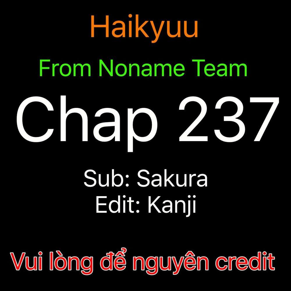 Haikyuu Chapter 237 - Trang 2