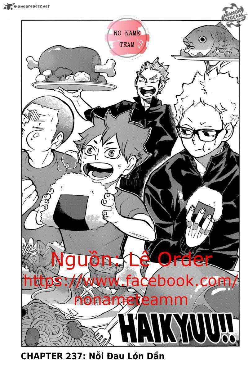 Haikyuu Chapter 237 - Trang 2