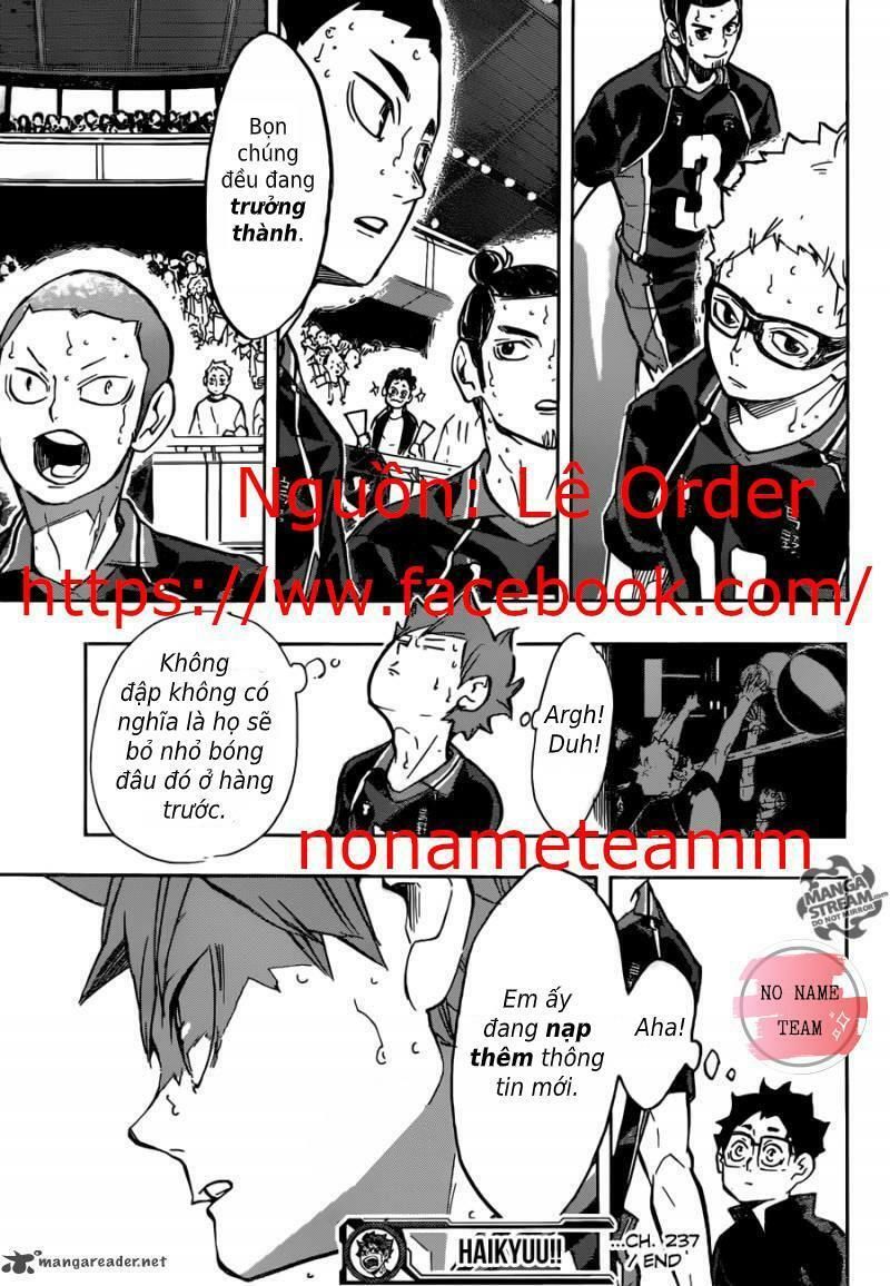 Haikyuu Chapter 237 - Trang 2