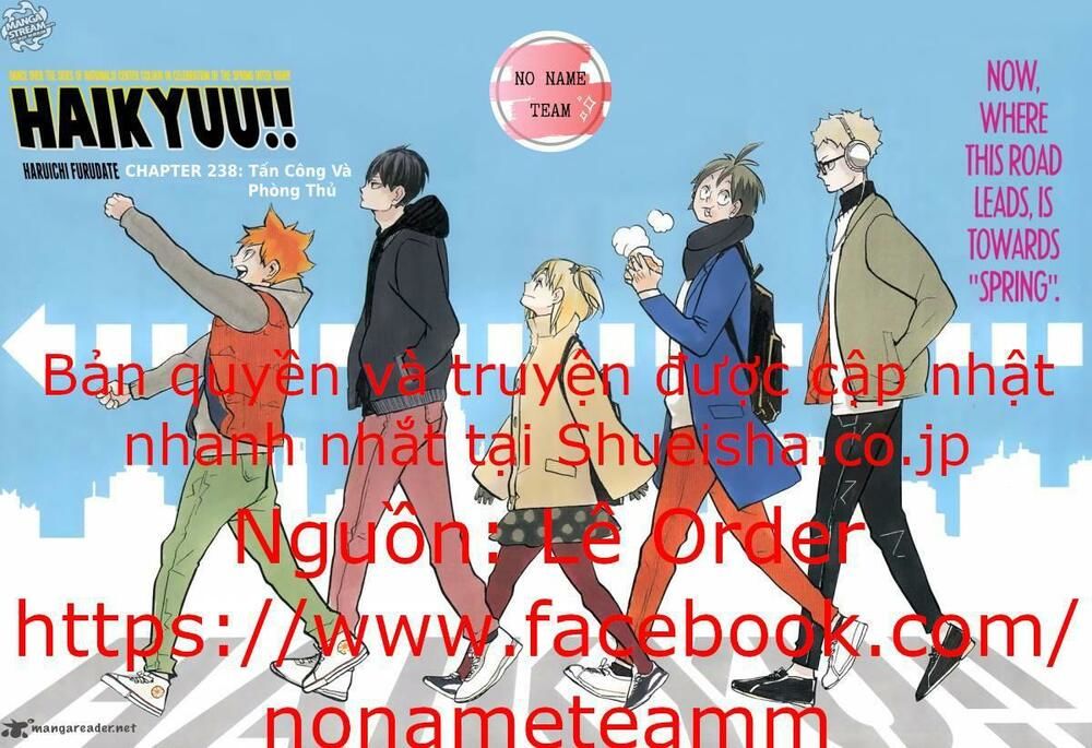 Haikyuu Chapter 237 - Trang 2