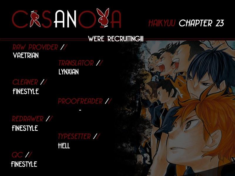 Haikyuu Chapter 24 - Trang 2